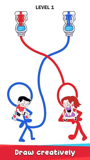 Toilet Rush Race: Draw Puzzle