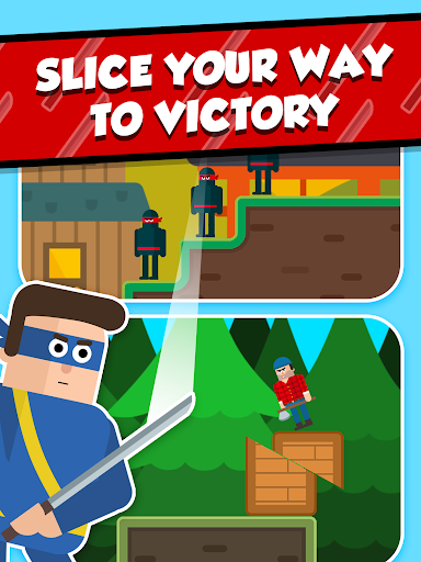 Mr Ninja - Slicey Puzzles